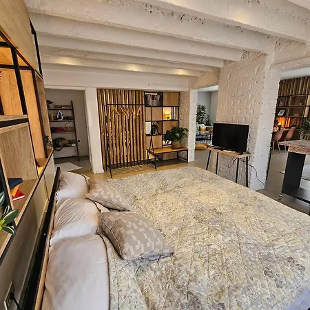 Studio49apartments Quiet In Free Private Parking Fast Wifi * Ni